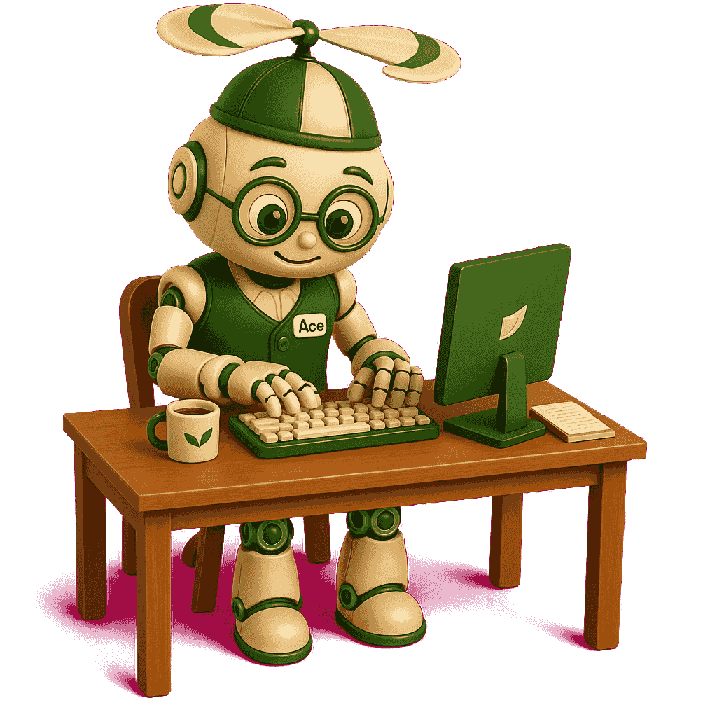 Ace typing in your voice